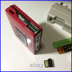 SONY Cassette player Walkman WM-EX88 red