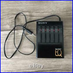 SONY SEQ-50 Graphic Equalizer Walkman EQ Portable Maintained Vintage 5 Band