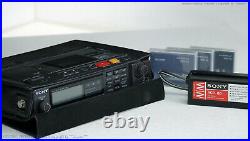 SONY TCD-D10 Professional Portable DAT Recorder Top-Zust + Zubehör! 1J. Garantie