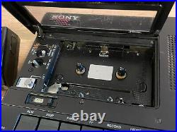 SONY TC-D5M Capstan Servo Control Stereo Cassette Corder Maintained Black