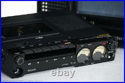 SONY TC-D5 Pro II Portable Profi Reporter Cassettedeck! Serviced+1J. Garantie