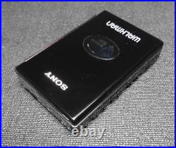 SONY WALKMAN WM-509 Cassette player Black Rare Serviced
