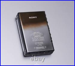 SONY WALKMAN WM-609 Cassette Player Restored Stunning Black Paint