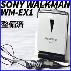 SONY WALKMAN WM-EX1 Cassette Walkman Silver refurbished
