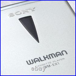 SONY WALKMAN WM-EX1 Cassette Walkman Silver refurbished