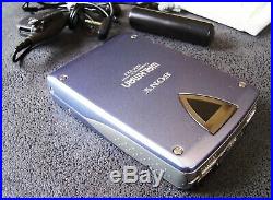 SONY WALKMAN WM-EX3 Personal Cassette Player remote control AA pack Full working