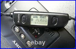 SONY WALKMAN WM-EX88 Personal Cassette Player remote AA pack Full working #2