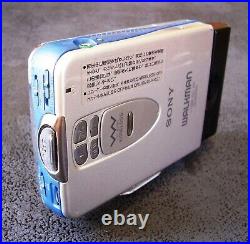 SONY WALKMAN WM-WX1 WIRELESS Personal Cassette Player AA battery pack Working