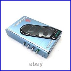 SONY WM-30 Walkman Cassette Player blue rare refurbished JP