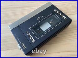 SONY WM-3 Walkman Deluxe Cassette Player Stereo Second Generation Maintained