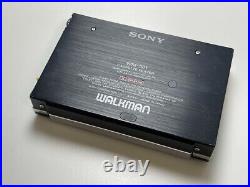 SONY WM-501 Black Cassette Player Refurbished Used Excellent No Box from Japan