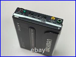 SONY WM-501 Black Cassette Player Refurbished Used Excellent No Box from Japan