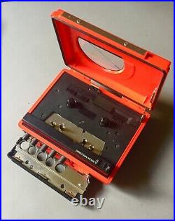 SONY WM-75 Sports Walkman Cassette Player. Red. Working