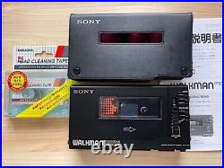 SONY WM-D6C Walkman Professional Cassette Player Stereo Maintained Black