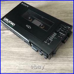 SONY WM-D6 Walkman Professional Cassette Player Stereo Maintained Black