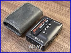 SONY WM-DD9 Walkman Cassette Player Refurbished Tested Works Japan JP MG01 1.5