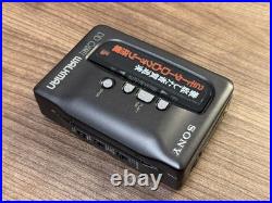 SONY WM-DD9 Walkman Cassette Player Refurbished Tested Works Japan JP MG01 1.5
