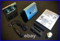 SONY WM-EX610 Cassette Green Walkman Refurbished Fully Functional Used