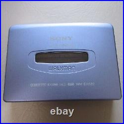 SONY WM-EX622 Cassette player Walkman blue