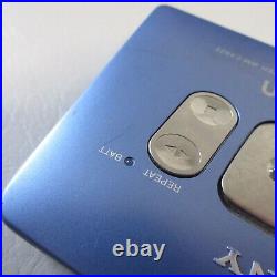 SONY WM-EX622 Cassette player Walkman blue