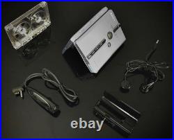 SONY WM-EX651 Portable Cassette Player Walkman Blue Refurbished Remote Set SONY WM-EX651 Portable Cassette Player Walkman Blue Refurbished Remote Set