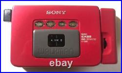SONY WM-EX88 Walkman cassette player pink operation confirmed