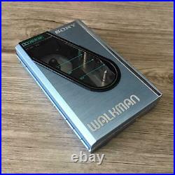 SONY Walkman WM-30 Cassette Player Stereo Blue Maintained 1984 Vintage