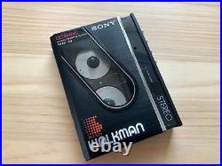 SONY Walkman WM-30 Stereo Cassette Player Maintained Black