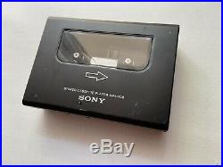 SONY Walkman WM-DDII Serviced WM-DD2 Black Dolby Nr Personal Cassette Player