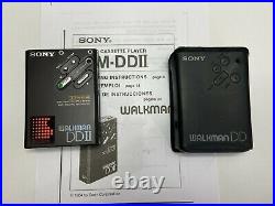 SONY Walkman WM-DDII WM-DD2 Personal Cassette Player Top Condition