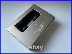 SONY Walkman WM-DD SILVER, first WM-DD Restored Personal Cassette Player