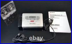 SONY Walkman WM-GX655 Cassette Recorder with Box & Accessories Serviced Japan