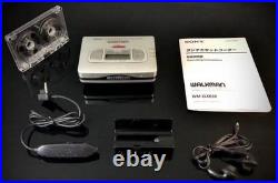 SONY Walkman WM-GX655 Cassette Recorder with Box & Accessories Serviced Japan