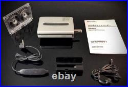 SONY Walkman WM-GX655 Cassette Recorder with Box & Accessories Serviced Japan