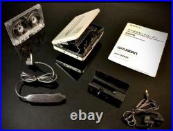 SONY Walkman WM-GX655 Cassette Recorder with Box & Accessories Serviced Japan