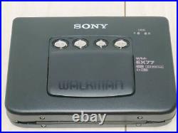 SONY Walkman cassette player WM-EX77 operation confirmed