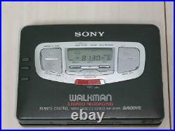 SONY Walkman remote control cassette recorder WM-GX655 operation confirmed