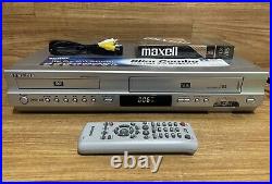 Samsung VHS DVD VCR Combo Player HI FI STEREO Remote DVD-V4600 REFURBISHED