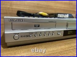 Samsung VHS DVD VCR Combo Player HI FI STEREO Remote DVD-V4600 REFURBISHED