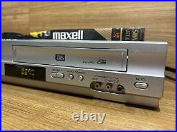 Samsung VHS DVD VCR Combo Player HI FI STEREO Remote DVD-V4600 REFURBISHED