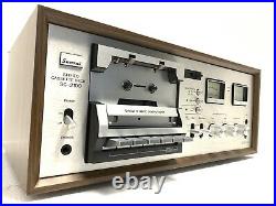 Sansui SC-2100 2 Head Stereo Tape Deck Vintage 1977 Hi End Refurbished Like New