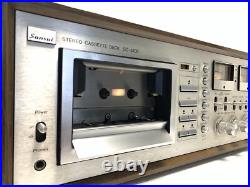 Sansui SC-5100 2 Head Stereo Tape Deck Vintage 1978 Hi End Refurbished Like New