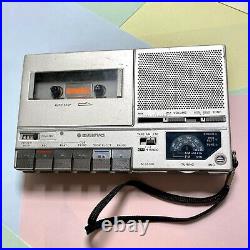 Sanyo M6600f Metal Body Rare Cassette Radio Player Fully Refurbished Serviced