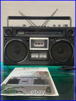 Sanyo MR-9600 Radio Cassette Recorder Refurbished Vintage Retro Boombox Rare