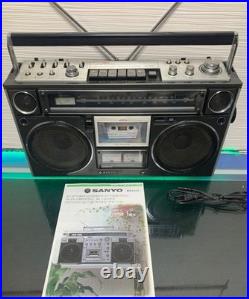 Sanyo MR-9600 Radio Cassette Recorder Refurbished Vintage Retro Boombox Rare