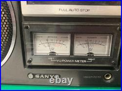 Sanyo MR-9600 Radio Cassette Recorder Refurbished Vintage Retro Boombox Rare