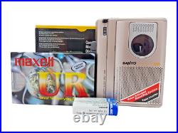 Sanyo TRC-1148 Voice Recorder Standard Cassette Dictaphone Dictation Sanyo TRC-1148 Voice Recorder Standard Cassette Dictaphone Dictation