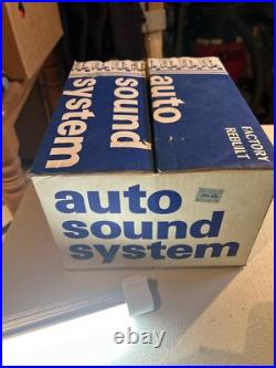Sears Vintage Dashmate In Dash Stereo Am/ Fm Cassette Player NO 62408 Factory