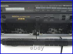 Serviced 1980s Vintage Panasonic RX-CT900 Boombox Portable Cassette Player