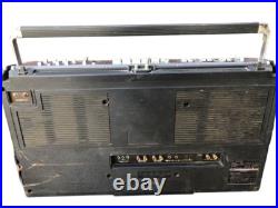 Sharp Radio Gf-505sb Cassette Tape Recorder The Searcher-xl Used Japan
